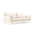 Vienna 3-Sitzer Sofa aus Samt, Boucle oder Strukturstoff, 200x92x95 cm von Cosmopolitan Design – Bild 1