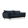 Vienna 3-Sitzer Sofa aus Samt in Dunkelblau (Bluvel 89), 200x92x95 cm von Cosmopolitan Design – Bild 1