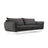 Vienna 3-Sitzer Sofa aus Samt in Dunkelgrau (Bluvel 18), 200x92x95 cm von Cosmopolitan Design – Bild 1