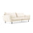 Vienna 3-Sitzer Sofa aus Samt in Hellbeige (Bluvel 22), 200x92x95 cm von Cosmopolitan Design – Bild 1
