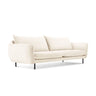 Vienna 3-Sitzer Sofa aus Samt in Hellbeige (Bluvel 22), 200x92x95 cm von Cosmopolitan Design – Bild 1