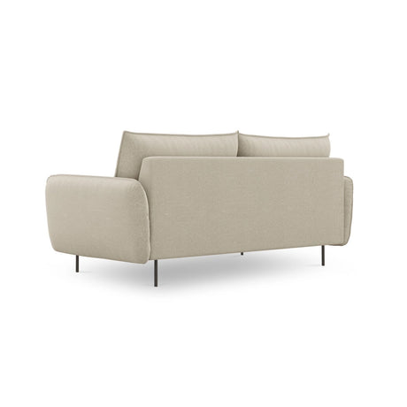 Vienna 3-Sitzer Sofa aus Strukturierter Stoff in Beige (Positano 8), 200x92x95 cm von Cosmopolitan Design – Bild 4