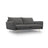 Vienna 3-Sitzer Sofa aus Strukturierter Stoff in Dunkelgrau (Positano 95), 200x92x95 cm von Cosmopolitan Design – Bild 1