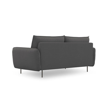 Vienna 3-Sitzer Sofa aus Strukturierter Stoff in Dunkelgrau (Positano 95), 200x92x95 cm von Cosmopolitan Design – Bild 4
