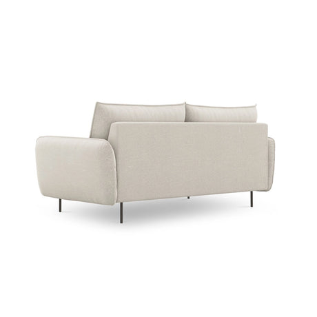 Vienna 3-Sitzer Sofa aus Strukturierter Stoff in Hellbeige (Positano 02), 200x92x95 cm von Cosmopolitan Design – Bild 4