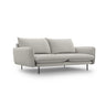Vienna 3-Sitzer Sofa aus Strukturierter Stoff in Hellgrau (Asgard 27/ Positano 83), 200x92x95 cm von Cosmopolitan Design – Bild 1