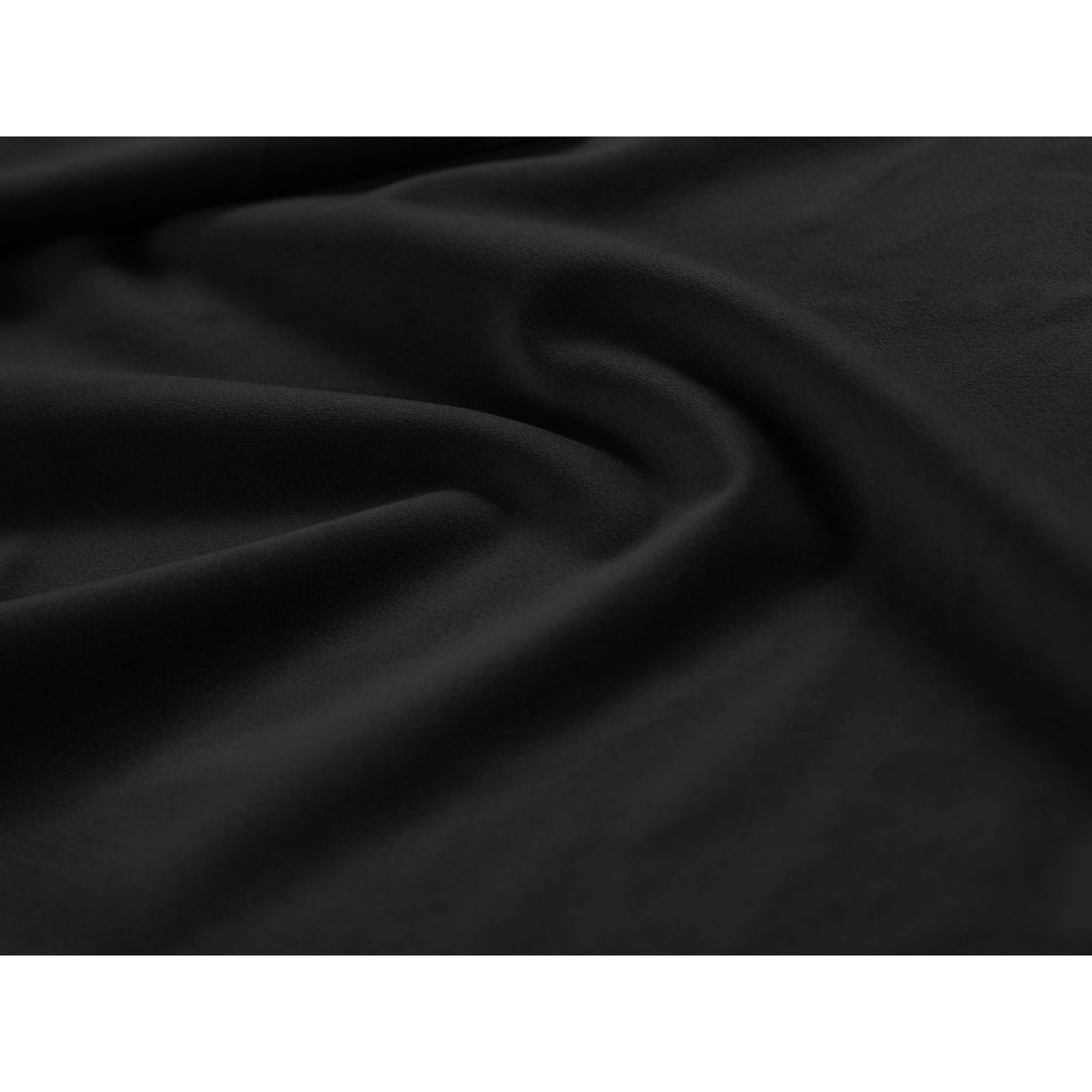 Vienna 6-Sitzer Panorama Sofa aus Samt in Schwarz (Bluvel 19), Beine in Goldmetall, 350x170x95 cm von Cosmopolitan Design – Bild 6