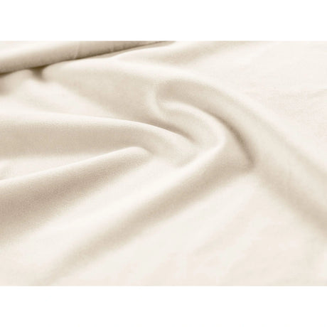 Vienna 7-Sitzer Panorama Ecksofa, Rechte Seite, aus Samt in Hellbeige (Bluvel 22), Beine aus Schwarzes Metall, 330x235x95 cm von Cosmopolitan Design – Bild 6