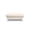 Vienna Pouf aus Boucle in Beige (Ascot NATA), 93x73x43 cm von Cosmopolitan Design – Bild 4
