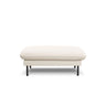 Vienna Pouf aus Boucle in Beige (Ascot NATA), 93x73x43 cm von Cosmopolitan Design – Bild 3