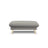Vienna Pouf aus Boucle in Grau (Ascot Taupe), 93x73x43 cm von Cosmopolitan Design – Bild 4