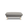 Vienna Pouf aus Boucle in Grau (Ascot Taupe), 93x73x43 cm von Cosmopolitan Design – Bild 4