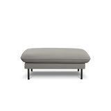 Vienna Pouf aus Boucle in Grau (Ascot Taupe), 93x73x43 cm von Cosmopolitan Design – Bild 3