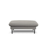 Vienna Pouf aus Boucle in Grau (Ascot Taupe), 93x73x43 cm von Cosmopolitan Design – Bild 3