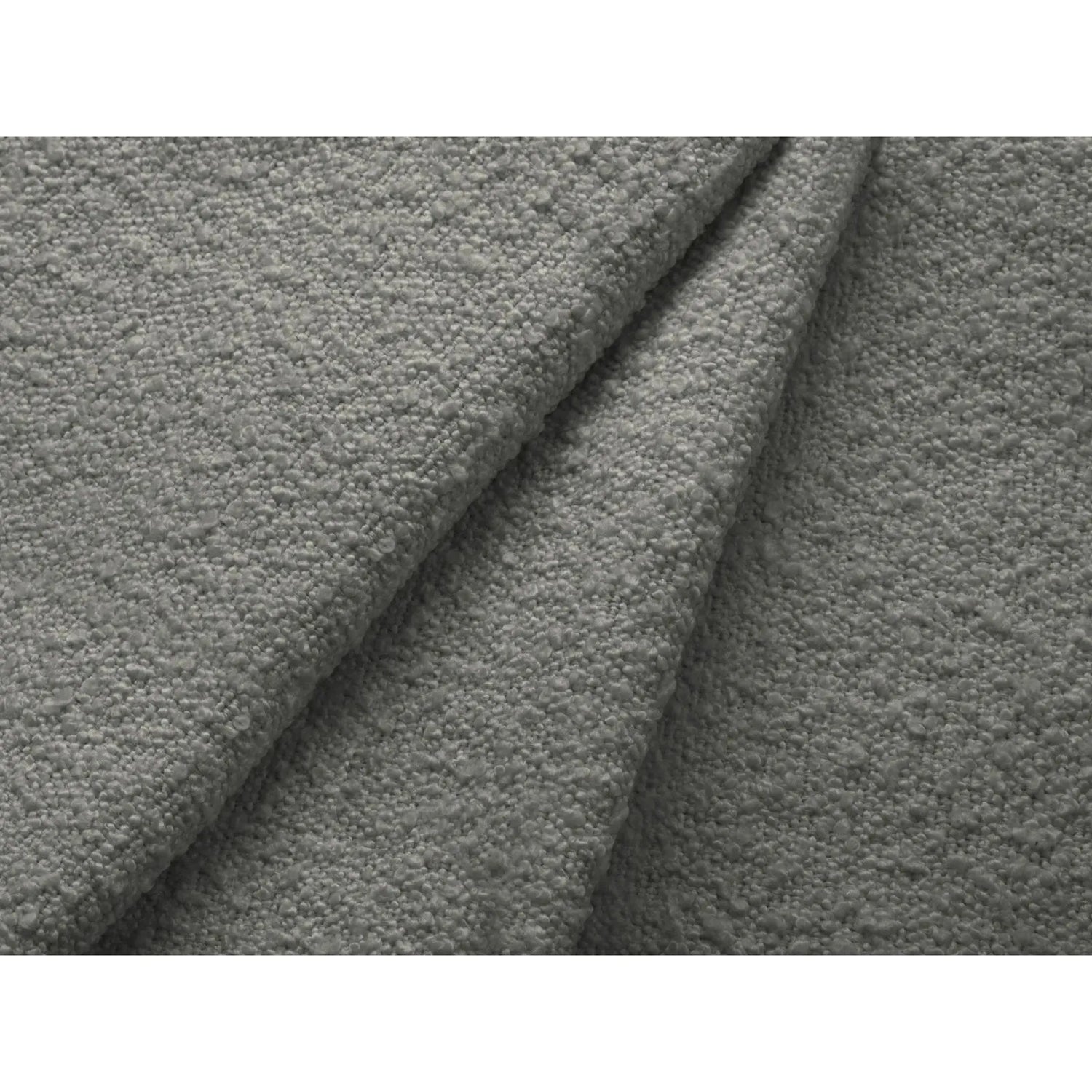 Vienna Pouf aus Boucle in Grau (Ascot Taupe), 93x73x43 cm von Cosmopolitan Design – Bild 4