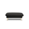 Vienna Pouf aus Boucle in Schwarz (Ascot Black), 93x73x43 cm von Cosmopolitan Design – Bild 4