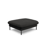 Vienna Pouf aus Boucle in Schwarz (Ascot Black), 93x73x43 cm von Cosmopolitan Design – Bild 1