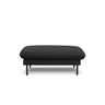 Vienna Pouf aus Boucle in Schwarz (Ascot Black), 93x73x43 cm von Cosmopolitan Design – Bild 3