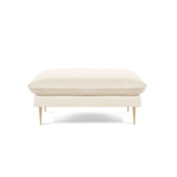 Vienna Pouf aus Samt, Boucle oder Strukturstoff, 93x73x43 cm von Cosmopolitan Design – Bild 3