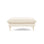 Vienna Pouf aus Samt, Boucle oder Strukturstoff, 93x73x43 cm von Cosmopolitan Design – Bild 3