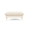Vienna Pouf aus Samt, Boucle oder Strukturstoff, 93x73x43 cm von Cosmopolitan Design – Bild 3
