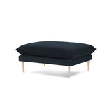 Vienna Pouf aus Samt in Dunkelblau (Bluvel 89), 93x73x43 cm von Cosmopolitan Design – Bild 1