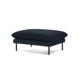 Vienna Pouf aus Samt in Dunkelblau (Bluvel 89), 93x73x43 cm von Cosmopolitan Design – Bild 1