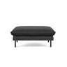 Vienna Pouf aus Samt in Dunkelgrau (Bluvel 18), 93x73x43 cm von Cosmopolitan Design – Bild 3