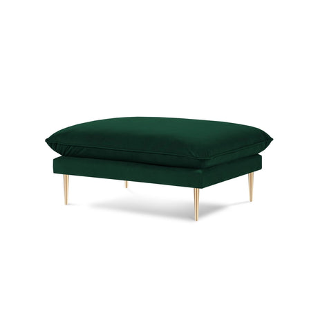 Vienna Pouf aus Samt in Flaschengrün (Bluvel 78), 93x73x43 cm von Cosmopolitan Design – Bild 1