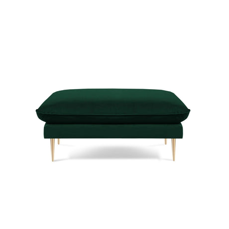 Vienna Pouf aus Samt in Flaschengrün (Bluvel 78), 93x73x43 cm von Cosmopolitan Design – Bild 3