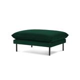 Vienna Pouf aus Samt in Flaschengrün (Bluvel 78), 93x73x43 cm von Cosmopolitan Design – Bild 1