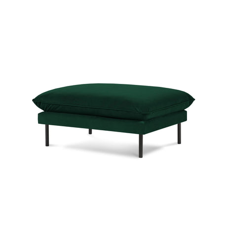 Vienna Pouf aus Samt in Flaschengrün (Bluvel 78), 93x73x43 cm von Cosmopolitan Design – Bild 1