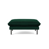 Vienna Pouf aus Samt in Flaschengrün (Bluvel 78), 93x73x43 cm von Cosmopolitan Design – Bild 3