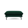 Vienna Pouf aus Samt in Flaschengrün (Bluvel 78), 93x73x43 cm von Cosmopolitan Design – Bild 3