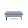 Vienna Pouf aus Samt in Hellblau (Bluvel 06), 93x73x43 cm von Cosmopolitan Design – Bild 3