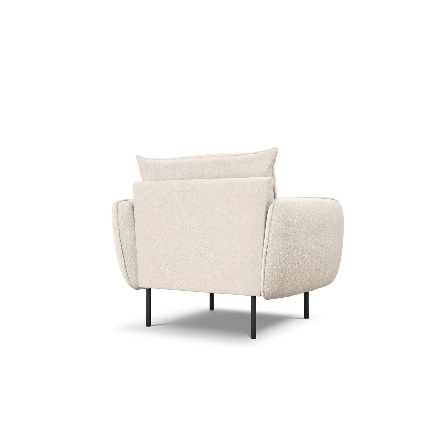 Vienna Sessel aus Boucle in Beige (Ascot NATA), 97x94x95 cm von Cosmopolitan Design – Bild 5