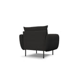 Vienna Sessel aus Boucle in Schwarz (Ascot Black), 97x94x95 cm von Cosmopolitan Design – Bild 5