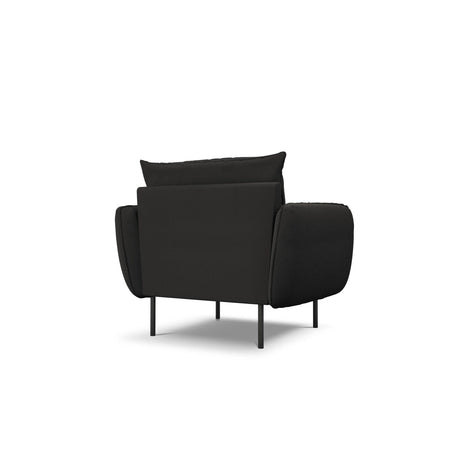 Vienna Sessel aus Boucle in Schwarz (Ascot Black), 97x94x95 cm von Cosmopolitan Design – Bild 5