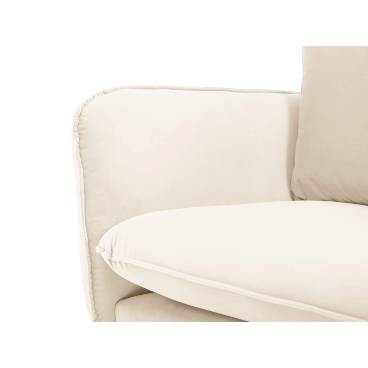 Vienna Sessel aus Samt, Boucle oder Strukturstoff, 97x94x95 cm von Cosmopolitan Design – Bild 6