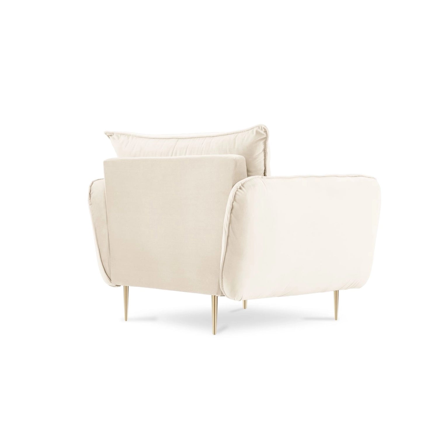 Vienna Sessel aus Samt, Boucle oder Strukturstoff, 97x94x95 cm von Cosmopolitan Design – Bild 7