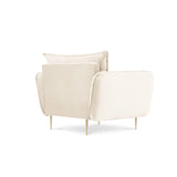 Vienna Sessel aus Samt, Boucle oder Strukturstoff, 97x94x95 cm von Cosmopolitan Design – Bild 7