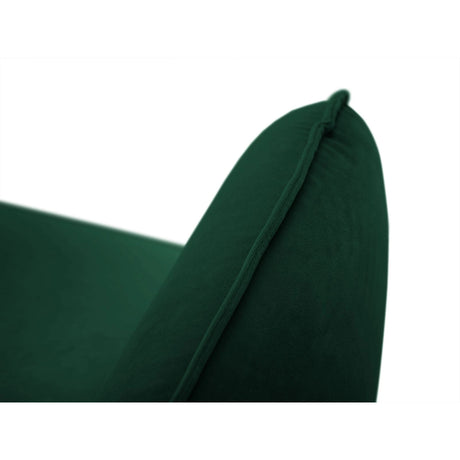 Vienna Sessel aus Samt in Flaschengrün (Bluvel 78), 97x94x95 cm von Cosmopolitan Design – Bild 4