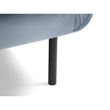 Vienna Sessel aus Samt in Hellblau (Bluvel 06), 97x94x95 cm von Cosmopolitan Design – Bild 5