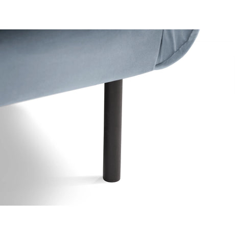 Vienna Sessel aus Samt in Hellblau (Bluvel 06), 97x94x95 cm von Cosmopolitan Design – Bild 5