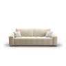 Wicklow 3-Sitzer Sofa mit Schlaffunktion und Stauraum, aus Samt, 250x105x90 cm von Cosmopolitan Design – Bild 1