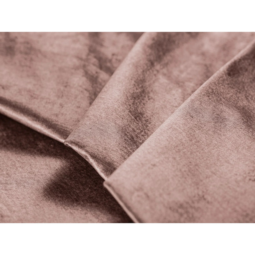 Wicklow 3-Sitzer Sofa mit Schlaffunktion und Stauraum, aus Samt in Rosa (Monolith 63), 250x105x90 cm von Cosmopolitan Design – Bild 7