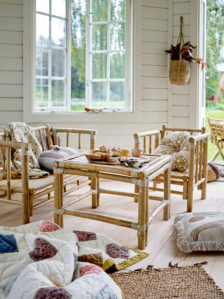 Sole Couchtisch Klein, Natur, Bambus - ZEN ZONE Furniture