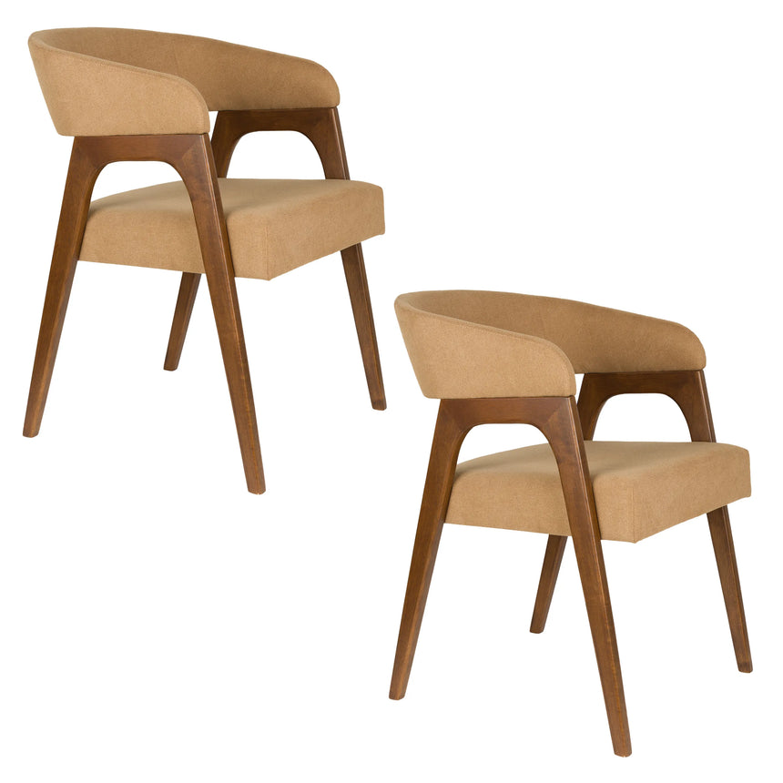 Adamello Stuhl Beige von Dutchbone – Produktbild 11