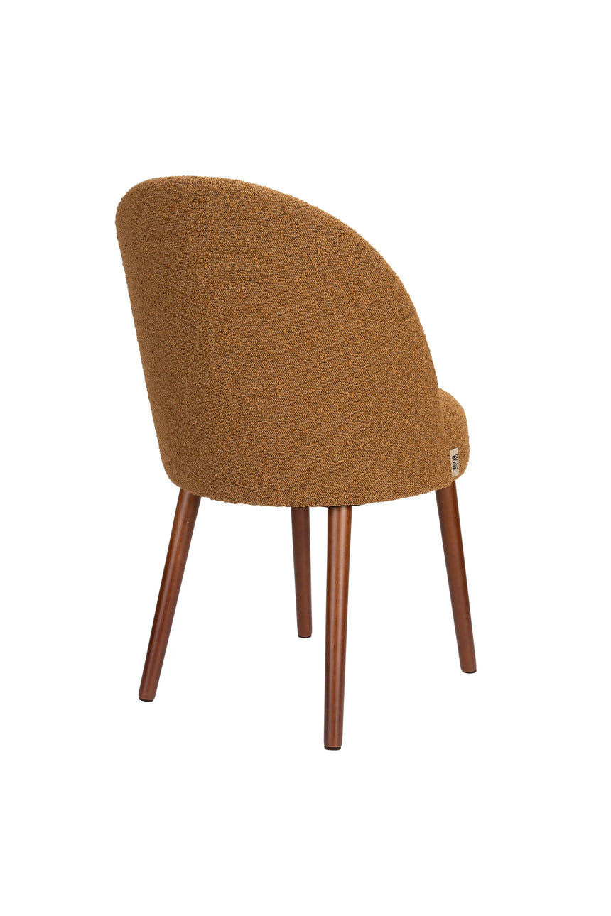 Barbara Stuhl Boucle Ocker von Dutchbone – Produktbild 1