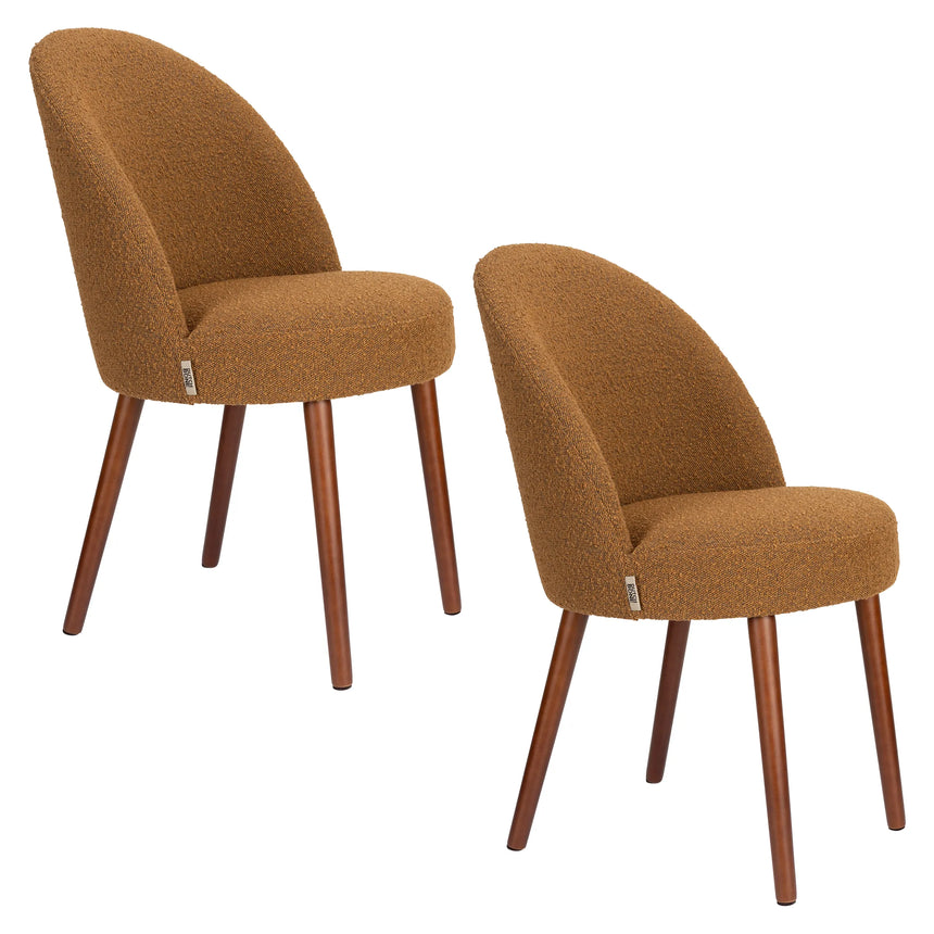 Barbara Stuhl Boucle Ocker von Dutchbone – Produktbild 12